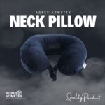 Regular Neck Pillow, Navy Blue