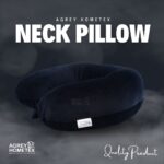 Regular Neck Pillow, Navy Blue