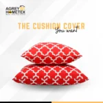 Cushion Cover Red Pillow Design