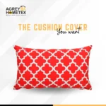 Cushion Cover Red Pillow Design